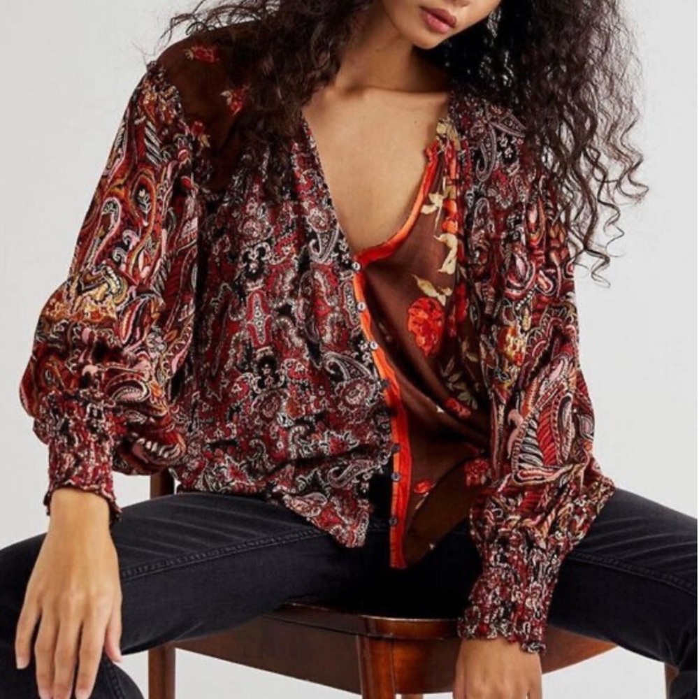 Free People Gemini Blouse